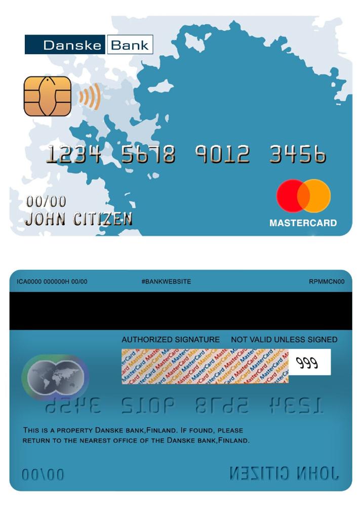 Finland Danske bank mastercard